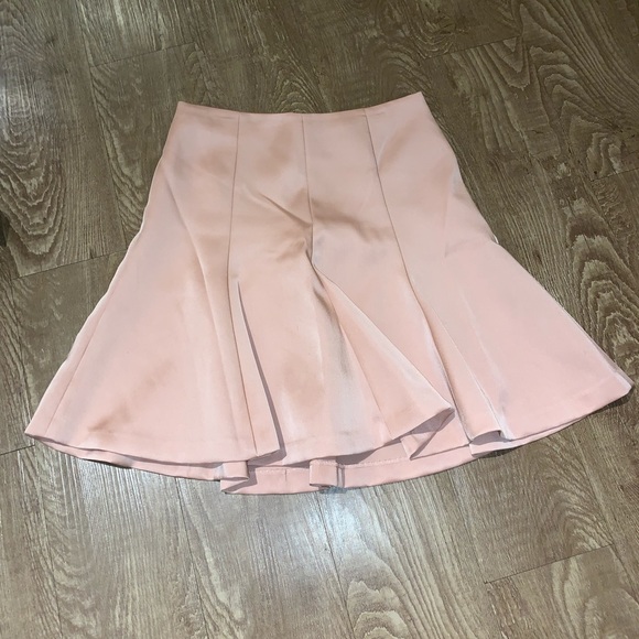 Ann Taylor Dresses & Skirts - Ann Taylor shine pink fit n flare skirt